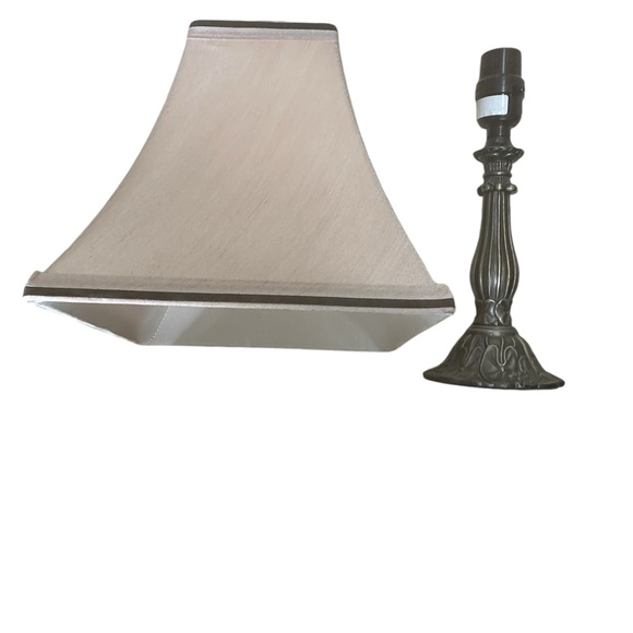 Decorative Metal Table Lamp 16" Tall - Picture 3 of 13